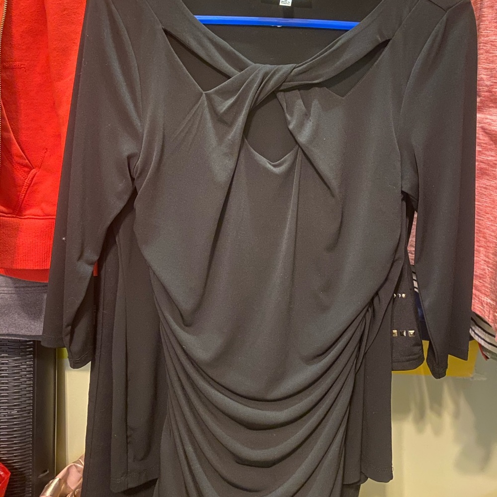 All black!! 3 shirts 1 jean pair. - Picture 2 of 4